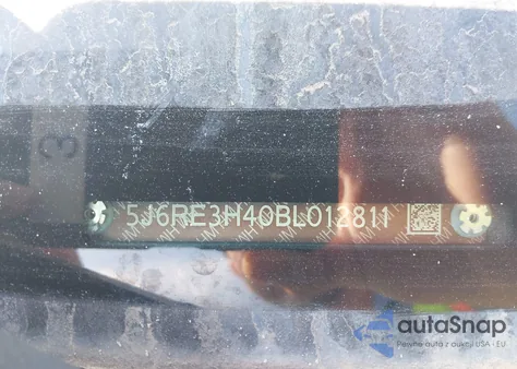 2011 Honda Cr-V Se from USA, damaged, VIN 5J6RE3H40BL012811